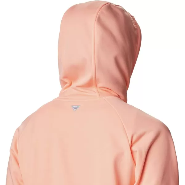 Columbia Womens Tidal Fleece Fz HoodieTiki PinkDolphin Logo