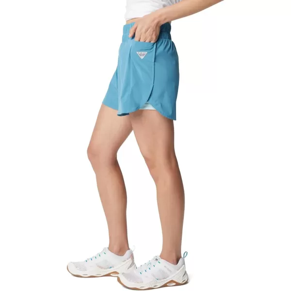 Columbia Womens Tidal Light Lined ShortCanyon BlueIcy Morn