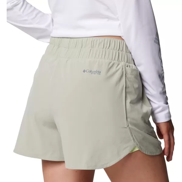 Columbia Womens Tidal Light Lined ShortSmokey SageSpring Yellow