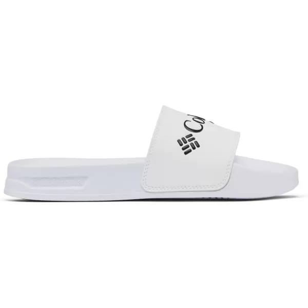 Columbia Womens Tidal Ray PFG Slide Sport SandalWhiteBlack