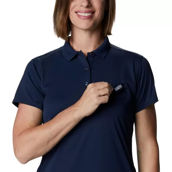 Columbia Womens Tidal Tee Polo DressCollegiate Navy