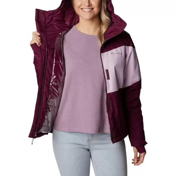 Columbia Womens Tipton Peak Ii Insulated JacketMarionberryAura