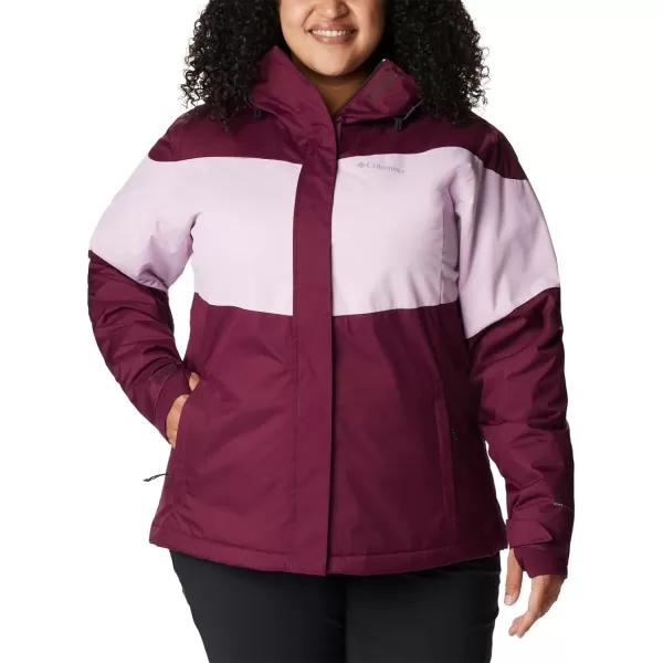 Columbia Womens Tipton Peak Ii Insulated JacketMarionberryAura