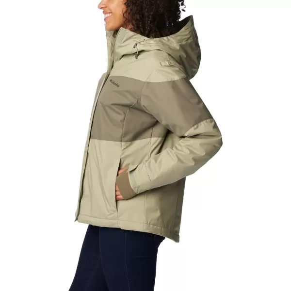 Columbia Womens Tipton Peak Ii Insulated JacketSafari Stone Green