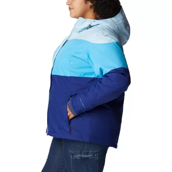 Columbia Womens Tipton Peak Ii Insulated JacketSpring BlueDark SapphireBlue Chill