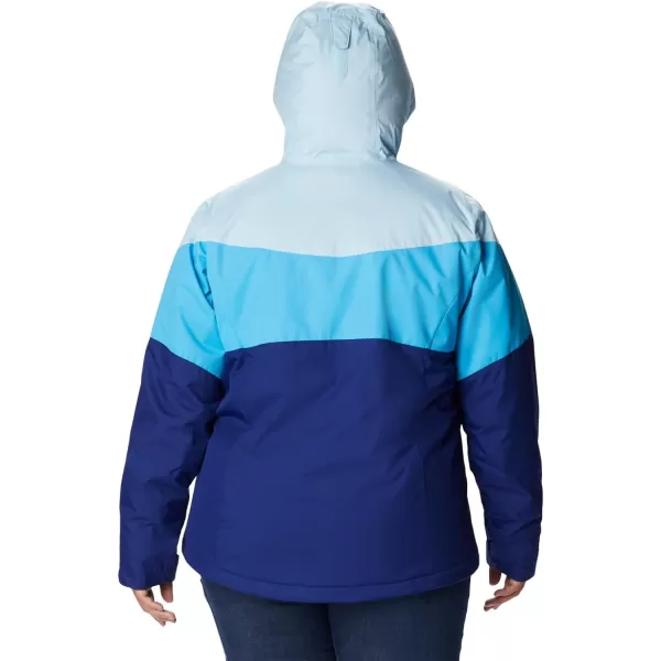 Columbia Womens Tipton Peak Ii Insulated JacketSpring BlueDark SapphireBlue Chill