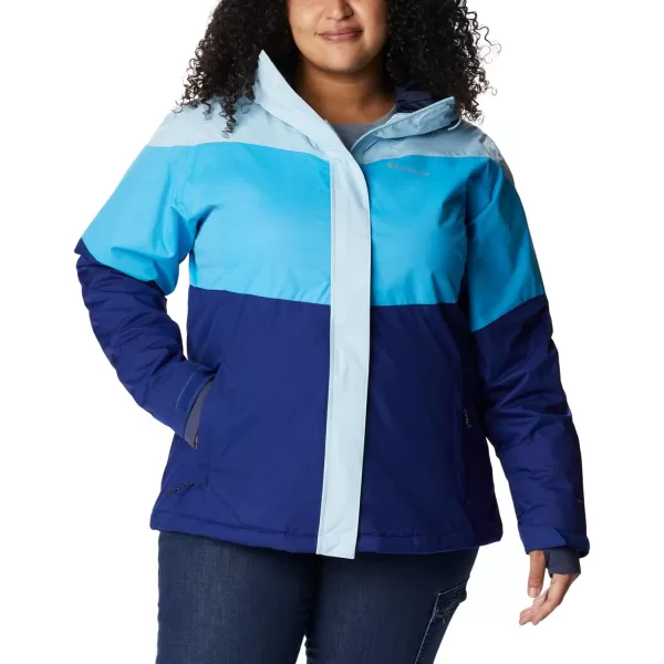 Columbia Womens Tipton Peak Ii Insulated JacketSpring BlueDark SapphireBlue Chill