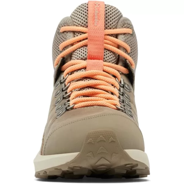 Columbia Womens Trailstorm Crest Mid Waterproof Hiking ShoeKettlePeach