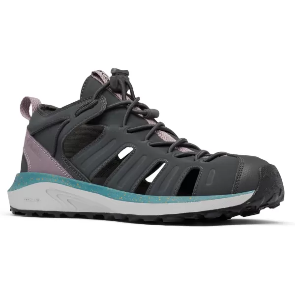 Columbia Womens Trailstorm H20 Sport SandalDark GreyDeep Wisteria