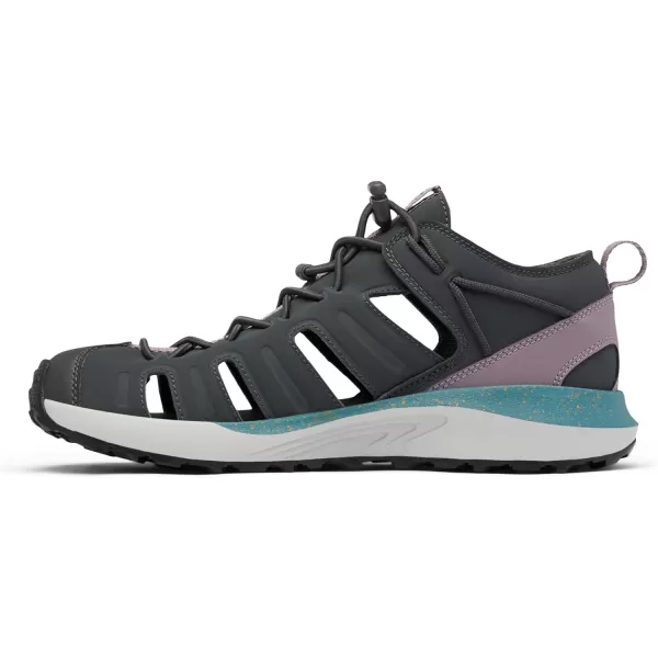 Columbia Womens Trailstorm H20 Sport SandalDark GreyDeep Wisteria