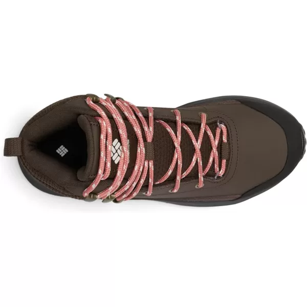 Columbia Womens Trailstorm Peak Mid Hiking ShoeCordovan Light Sand
