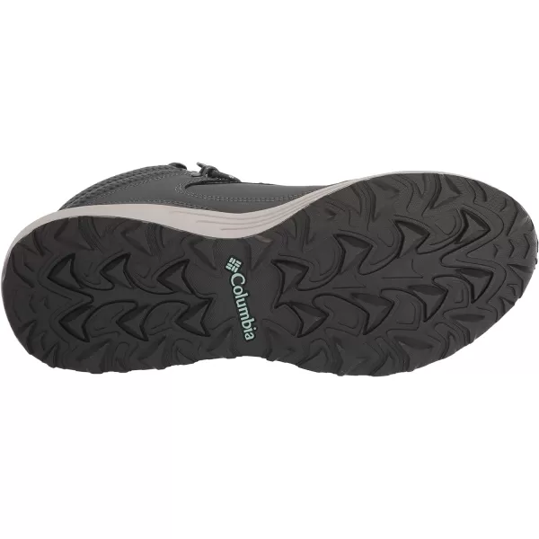 Columbia Womens Trailstorm Peak Mid Hiking ShoeGraphiteIcy Morn