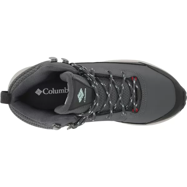 Columbia Womens Trailstorm Peak Mid Hiking ShoeGraphiteIcy Morn