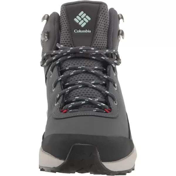 Columbia Womens Trailstorm Peak Mid Hiking ShoeGraphiteIcy Morn