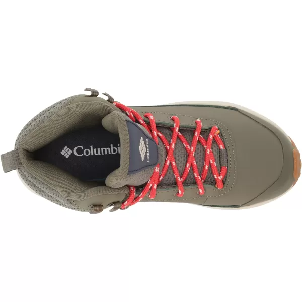 Columbia Womens Trailstorm Peak Mid Hiking ShoeStone GreenNocturnal