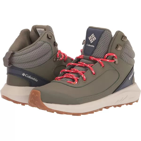 Columbia Womens Trailstorm Peak Mid Hiking ShoeStone GreenNocturnal