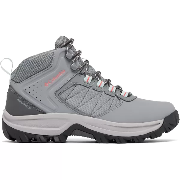 Columbia Womens Transverse Hike Waterproof ShoeTitanium Grey SteelJuicy