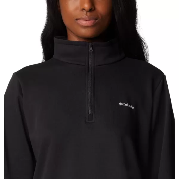 Columbia Womens Trek French Terry Half Zip UpdateBlack