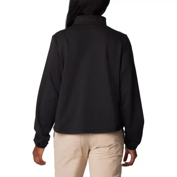 Columbia Womens Trek French Terry Half Zip UpdateBlack