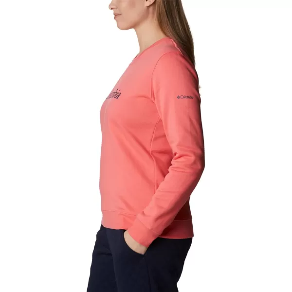 Columbia Womens Trek Graphic CrewBlush PinkColumbia Gem