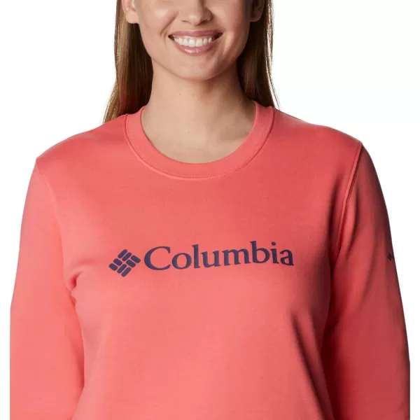 Columbia Womens Trek Graphic CrewBlush PinkColumbia Gem