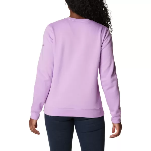 Columbia Womens Trek Graphic CrewPurple