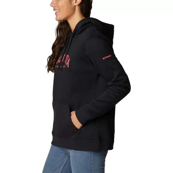 Columbia Womens Trek Graphic HoodieBlackCsc Collegiate