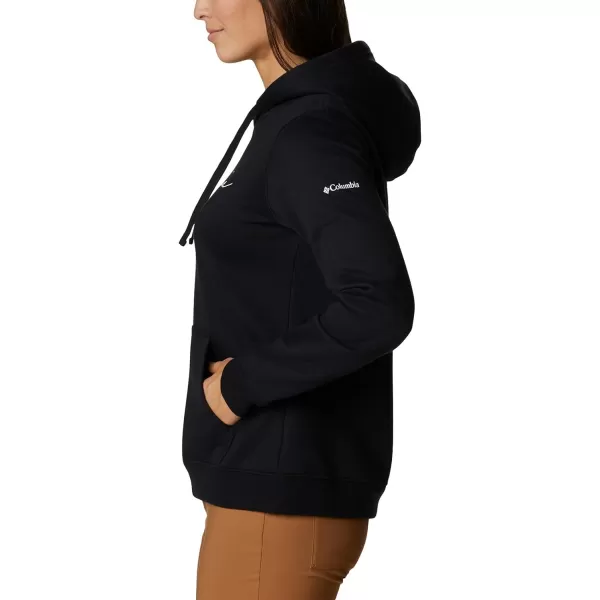 Columbia Womens Trek Graphic HoodieBlackScript Logo