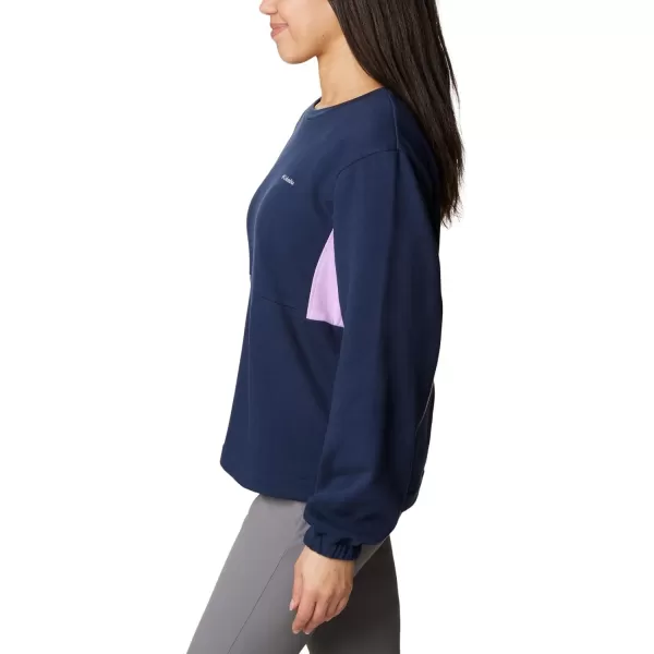 Columbia Womens Trek II Colorblock CrewCollegiate Navy Gumdrop