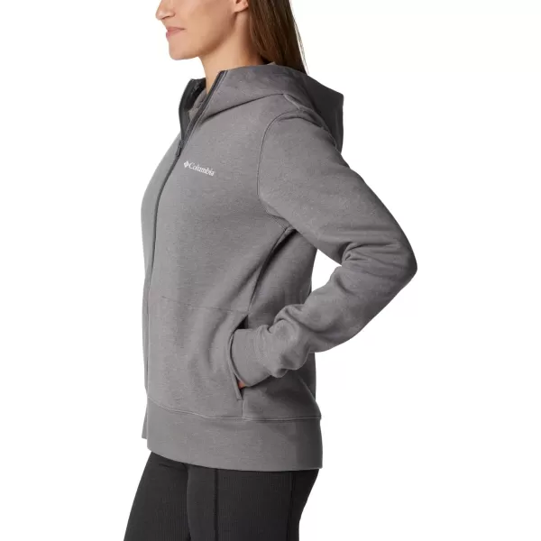 Columbia Womens Trek Ii Graphic Full ZipCity Grey Heather