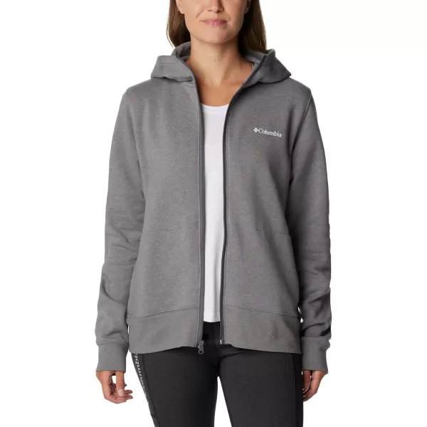 Columbia Womens Trek Ii Graphic Full ZipCity Grey Heather