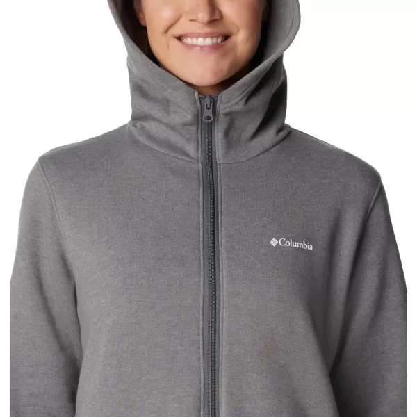 Columbia Womens Trek Ii Graphic Full ZipCity Grey Heather