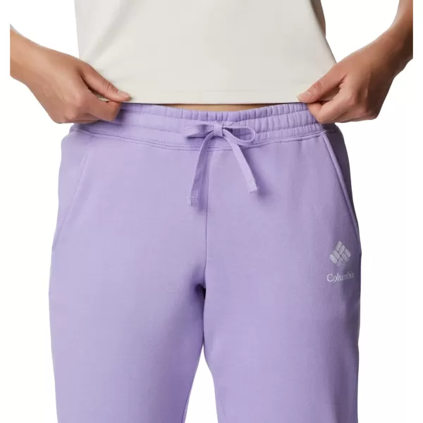 Columbia Womens Trek JoggerFrosted PurpleWhite Csc Stacked Logo