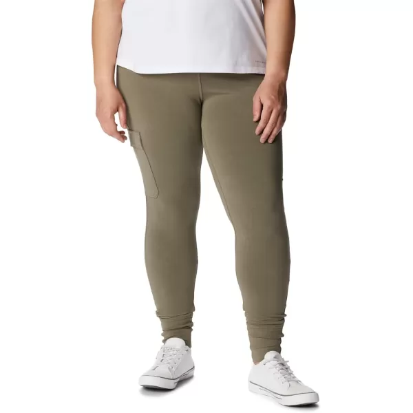 Columbia Womens Trek LeggingStone Green