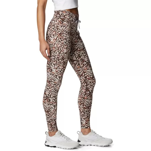 Columbia Womens Trek LeggingWarm Copper Terrain Print