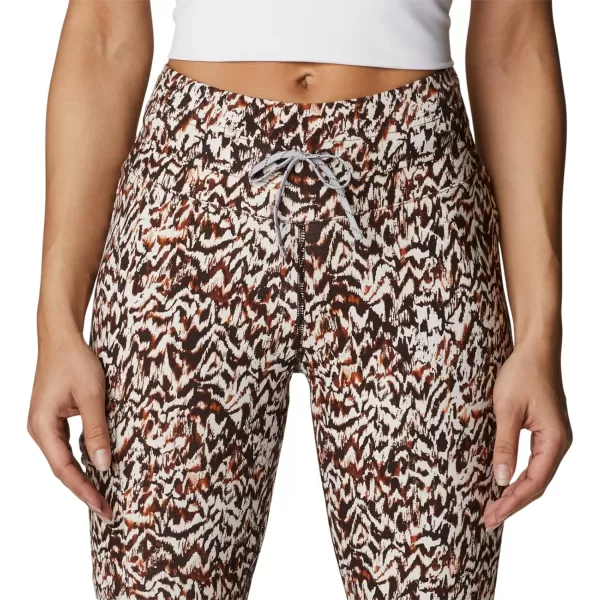 Columbia Womens Trek LeggingWarm Copper Terrain Print