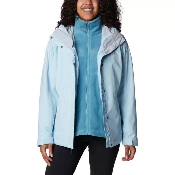 Columbia Womens Tunnel Falls Interchange JacketSpring Blue