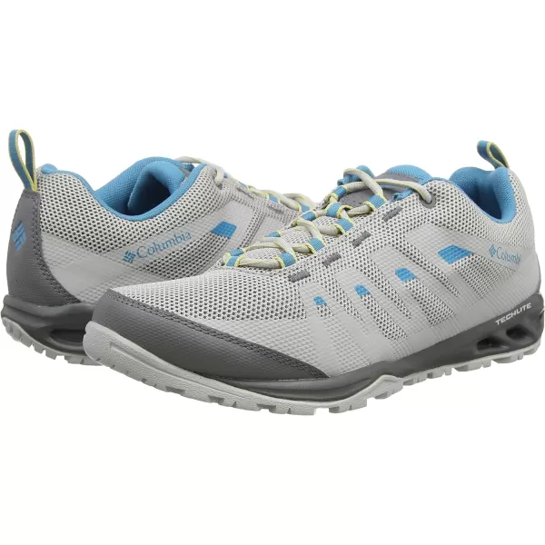 Columbia Womens Vapor Vent hiking ShoeGrey Grey Ice Beta 063