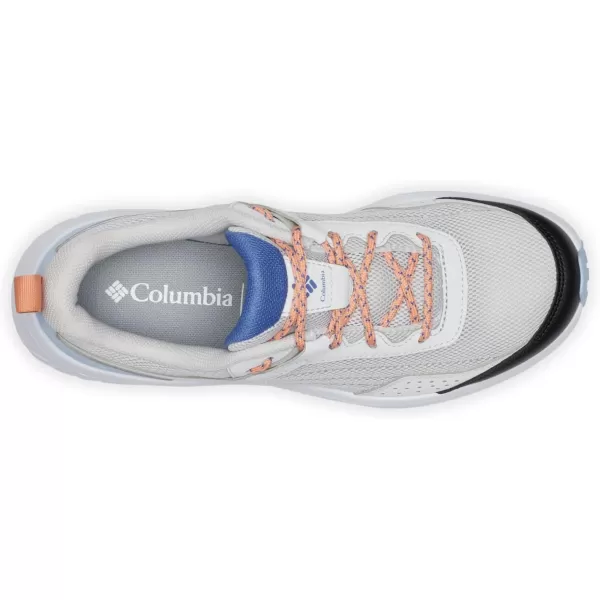 Columbia Womens Vertisol Trail Hiking ShoeSilver GreyApricot Fizz