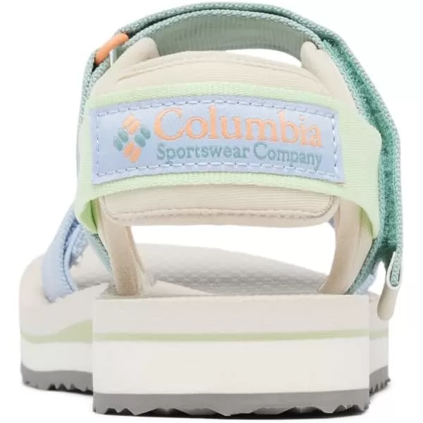 Columbia Womens Via Sport SandalDark StoneApricot Fizz