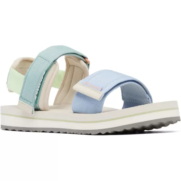 Columbia Womens Via Sport SandalDark StoneApricot Fizz