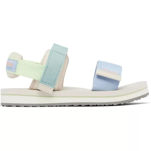 Columbia Womens Via Sport SandalDark StoneApricot Fizz