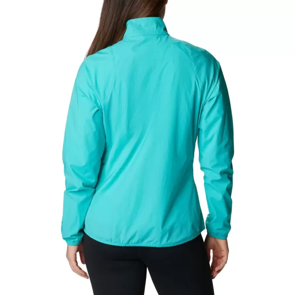 Columbia Womens W Endless Trail Wind ShellBright Aqua