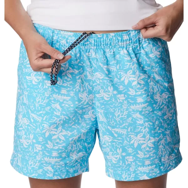 Columbia Womens W Super Backcast Water ShortAtoll Kona