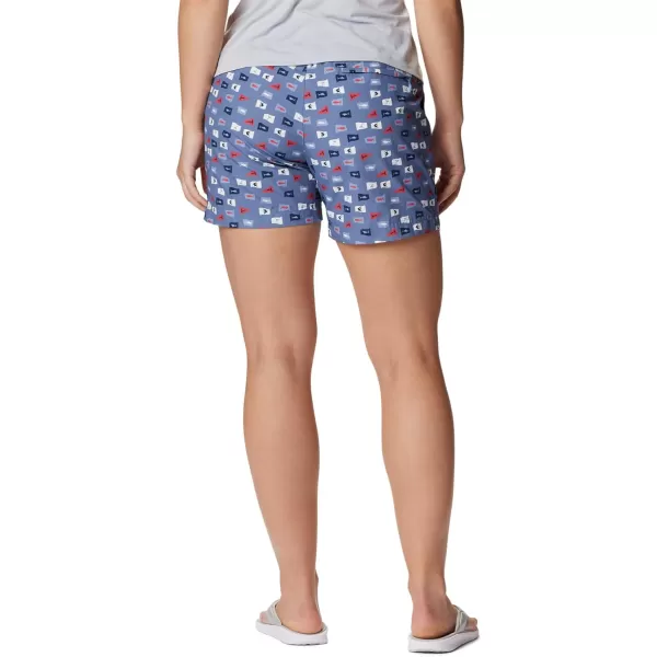 Columbia Womens W Super Backcast Water ShortBluestoneFlags Up