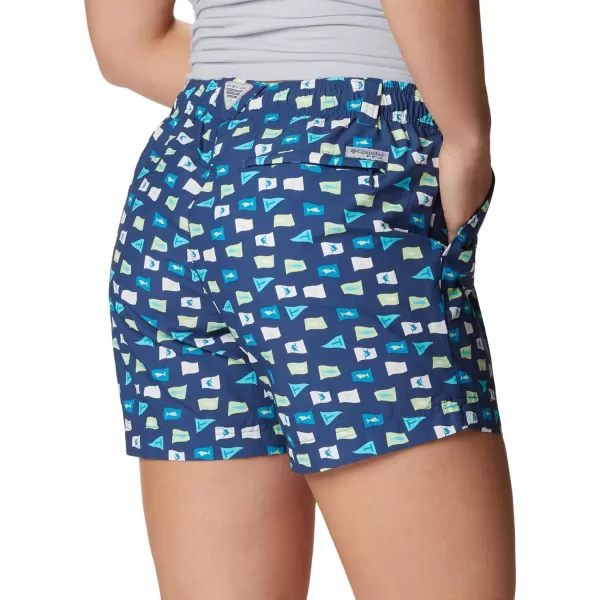 Columbia Womens W Super Backcast Water ShortCarbonFlags Up