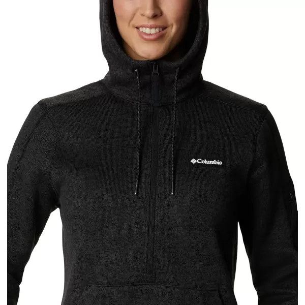 Columbia Womens W Sweater Weather Hooded PulloverBlack Heather