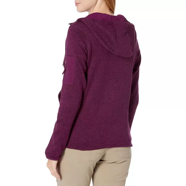 Columbia Womens W Sweater Weather Hooded PulloverMarionberry Heather