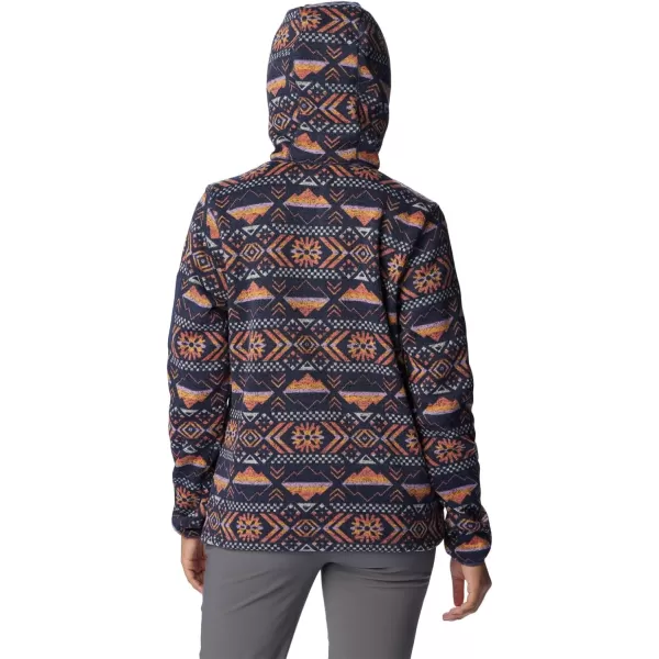 Columbia Womens W Sweater Weather Hooded PulloverNocturnal Checkered Peaks