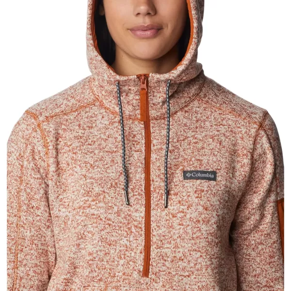 Columbia Womens W Sweater Weather Hooded PulloverWarm Copper Heather